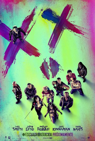 Poster Latino de 'Escuadrón Suicida'